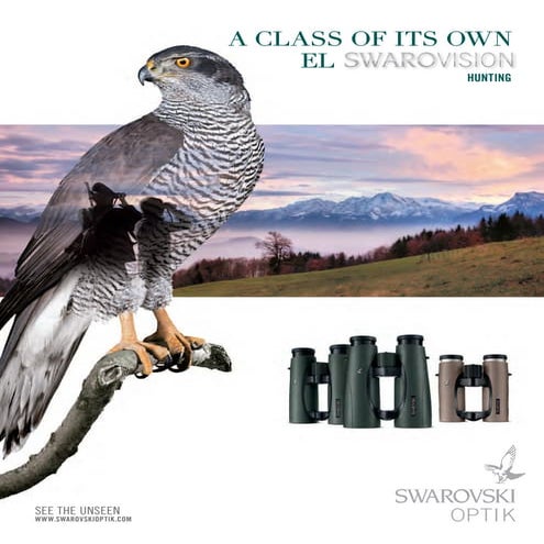 Catalog SWAROVSKI Hunting EL | Optics Trade | 2014