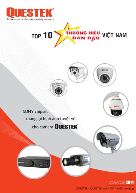 CATALOGUE CAMERA GIÁM SÁT