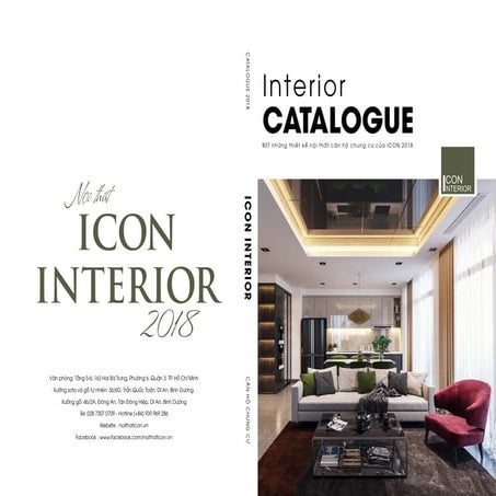 Portfolio: Công ty thiết kế thi công nội thất ICON INTERIOR | PDF