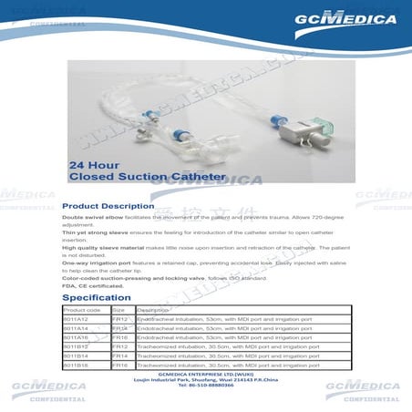 Catalogue ent single use suction tube | PDF