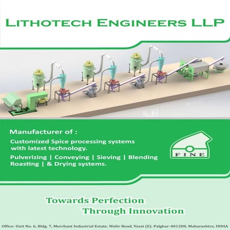 Food Processing Machinery And Equipment