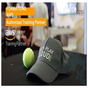 Formations AWS - Catalogue D2SI Authorized Training Partner