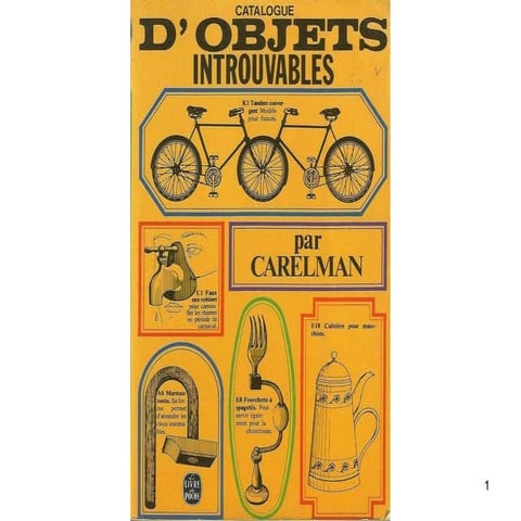 Catalogue d'objets introuvables
