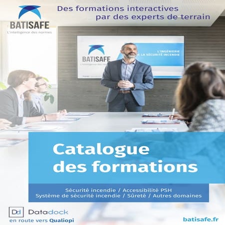 Catalogue des formations 2020 BatiSafe