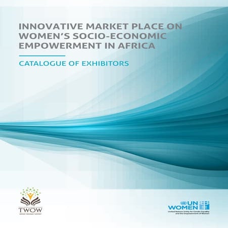 Catalogue of exhibitors on socio economic empowerment of women in africa