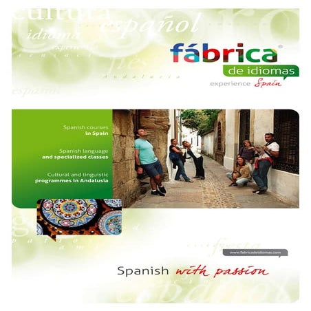 Catalogue spanish courses_in_spain_fabrica_de_idiomas