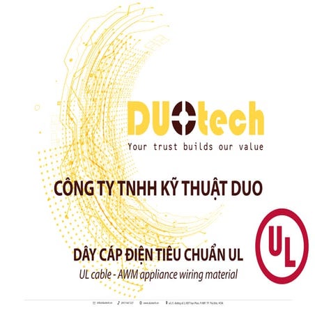 Catalogue V02 Dây cáp điện tiêu chuẩn UL - duotech-vn.pdf