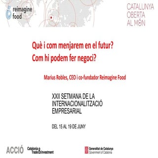 Catalunya al Món - Reimagine Food