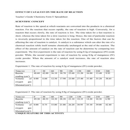 Catalyst on-the-rate-of-reaction-teacher’s-guide