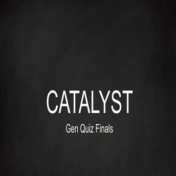 AIIMS School Quiz Fest - Catalyst'17 Gen Finals