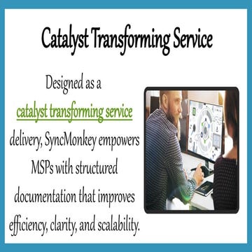 Catalyst Transforming Service | PPTX