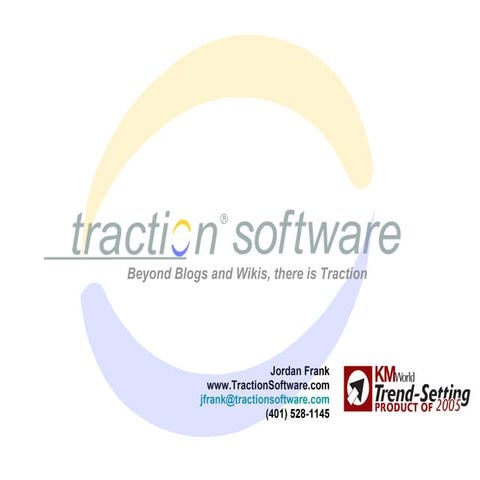 Catalyst Conference Presentation by Jordan Frank - Blogs, Wikis and Why they ...