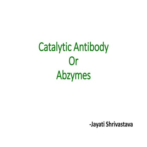 Catalytic Antibody.pdf