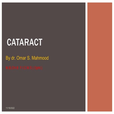 Cataract 0 Ppt