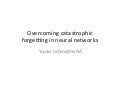 Overcoming Catastrophic Forgetting in Neural Networks読んだ