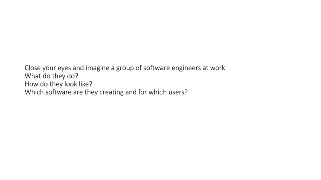 Why we should all be Feminist in software engineering