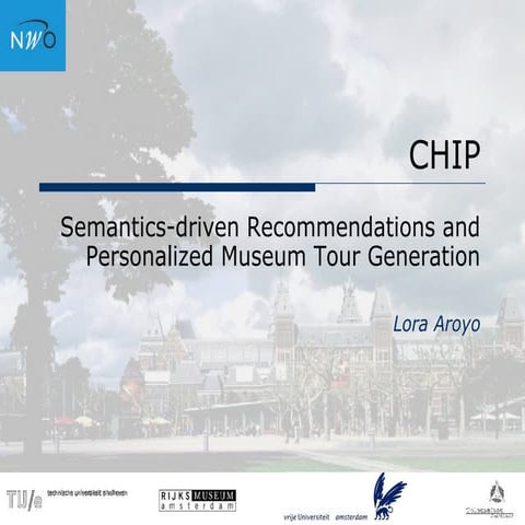 CHIP Demonstrator presentation @ CATCH Symposium