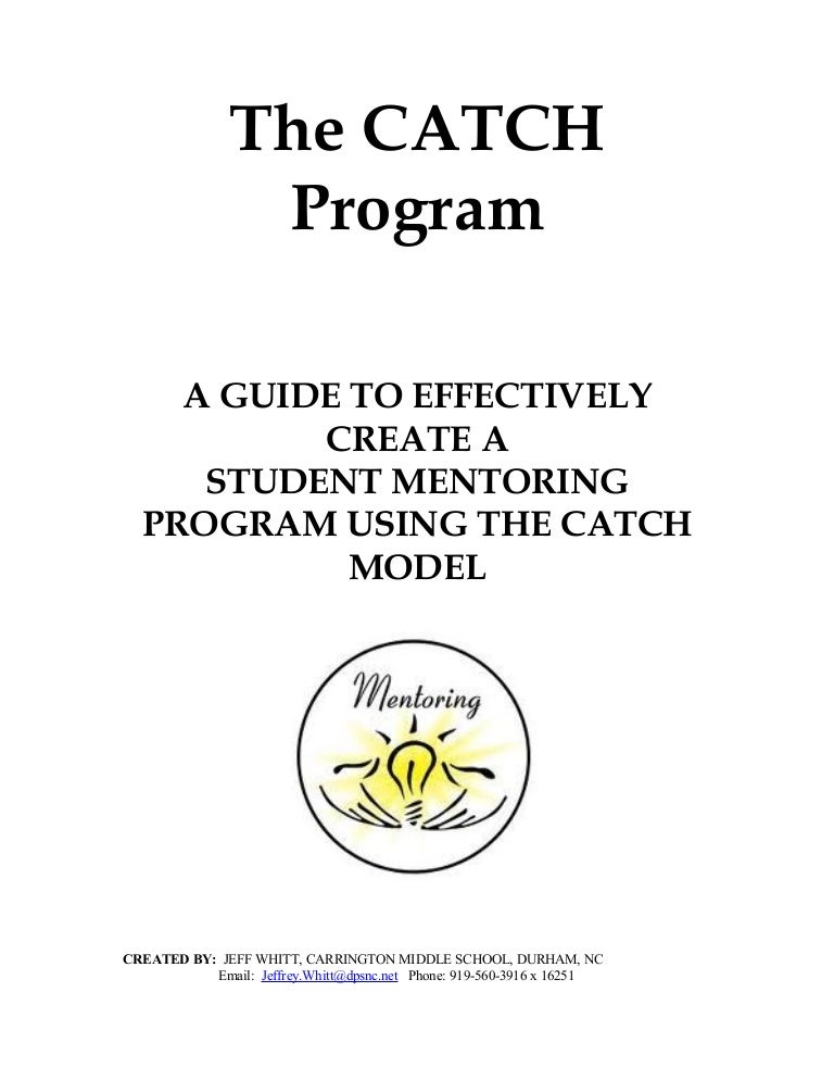 Catch Program Manual