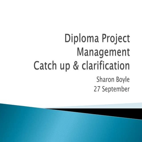 Catch up  clarification dip pm 27 sept
