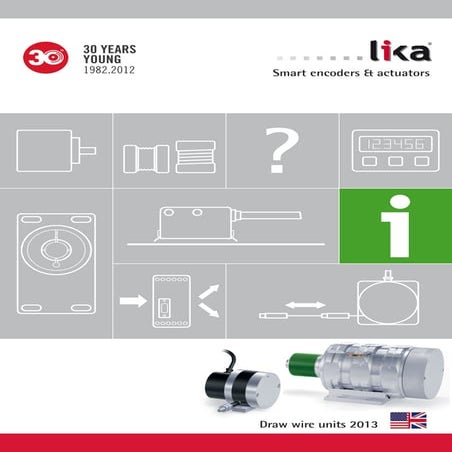 DRAW WIRE ENCODER CATALOGUE 2014 LIKA ELECTRONIC | PDF