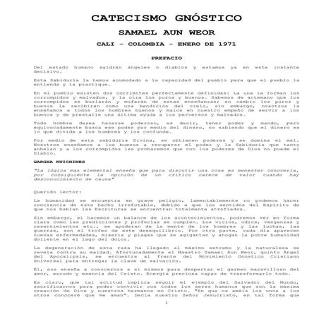Catecismo Gnostico
