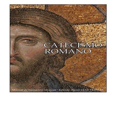   Catecismo romano. manual de formación religiosa [trento] - statveritas 2005