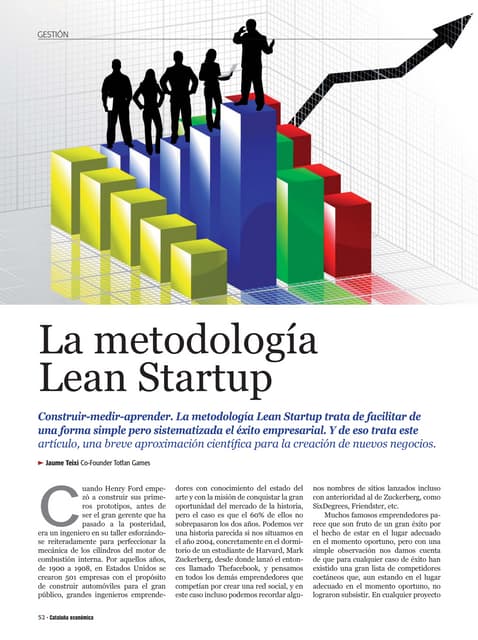 La metodología Lean Startup