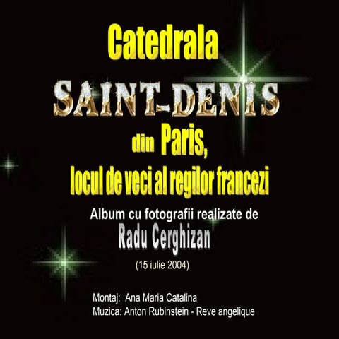 Catedrala Saint Denis din Paris