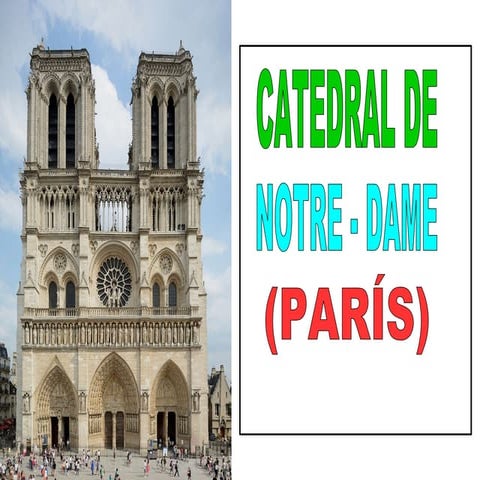 CATEDRAL DE NOTRE-DAME (PARIS)