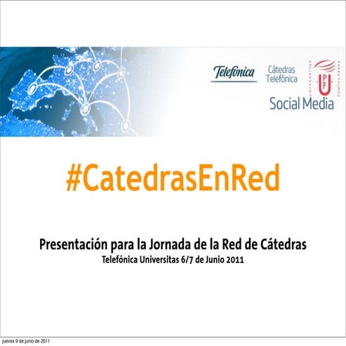 Catedras en red 110606 upf social media