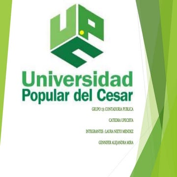 conociendo la Universidad Popular del Cesar | PPTX
