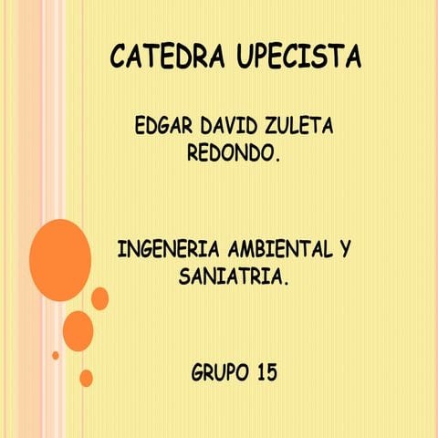 Catedra upecista