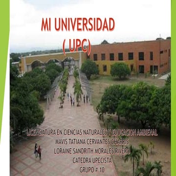 Catedra Upecista Mavis Cervantes y Loraine Morales