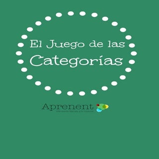 El juego de las Categorias II