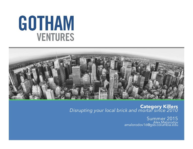 Category Killers Startups Disrupting BrickAndMortar Bra…