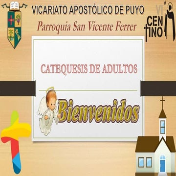 CATEQUESIS SOBRE LA FE CATÓLICA PARA ADULTOS