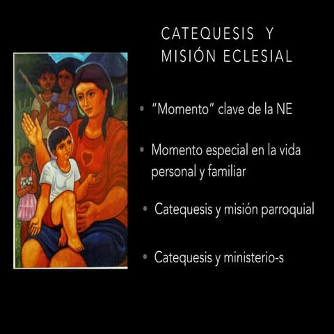 Feliciano Tapia - Catequesis urbana