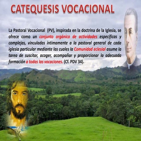 Ppt pastoral juvenil y vocacional | PPTX