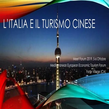 CATERINA YING | L'Italia e il Turismo Cinese | Meet Forum 2019
