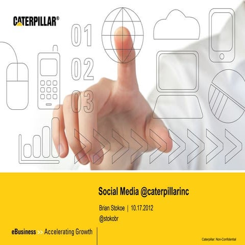 Social Media at Caterpillar