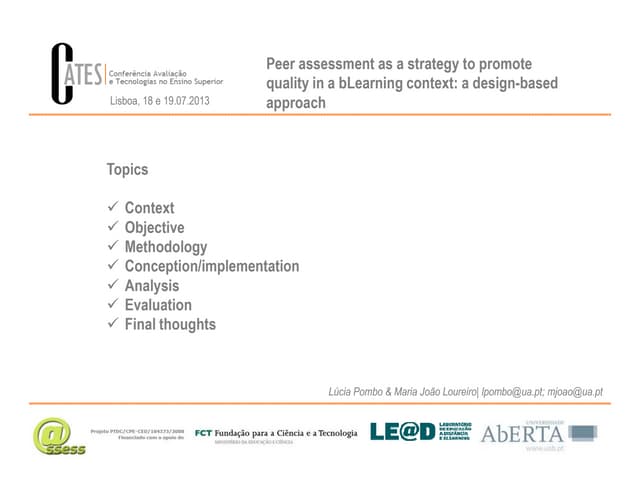 Cates2013 pombo loureiro