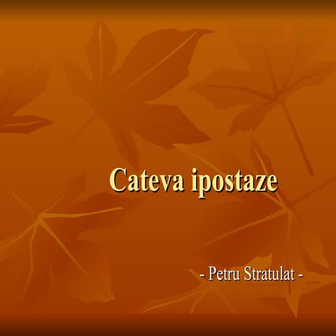 Ipostaze