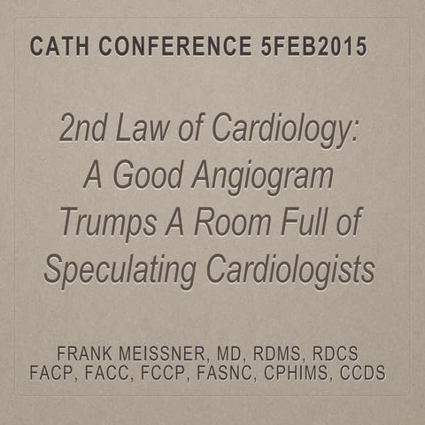Cath conference5jan2015