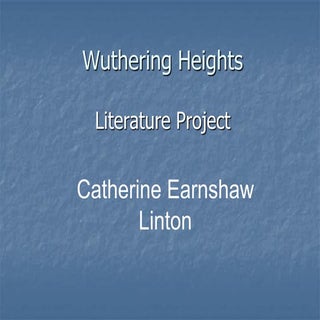 Cathering earnshaw linton