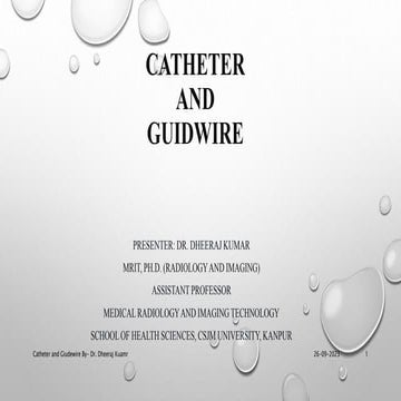 Catheter and Guidewire.pptx