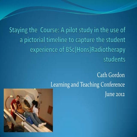 Cath gordon teaching and learning conference ppt 2012 