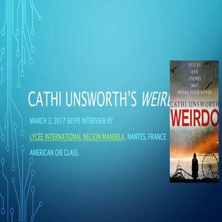 Cathi Unsworth’s Weirdo