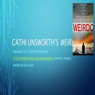 Cathi unsworth’s Weirdo 