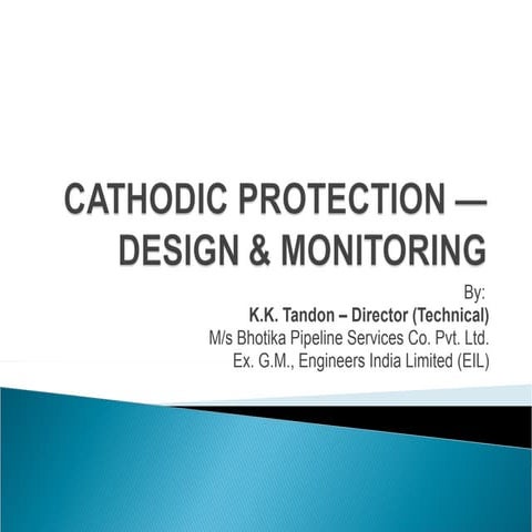 Cathodic Protection - Design & Monitoring.ppt