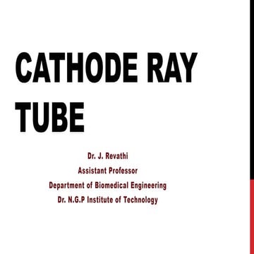 Introduction   to   cathode Ray Tube.pptx
